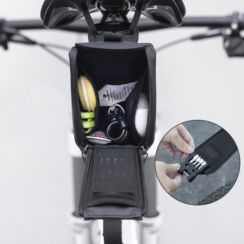 ROCKBROS C54 Bike Saddle Bag Waterproof Bicycle Tail Bag with Waterproof Liner Bag ROCKBROS C54 Bike Saddle Bag Waterproof Bicycle Tail Bag with Waterproof Liner Bag